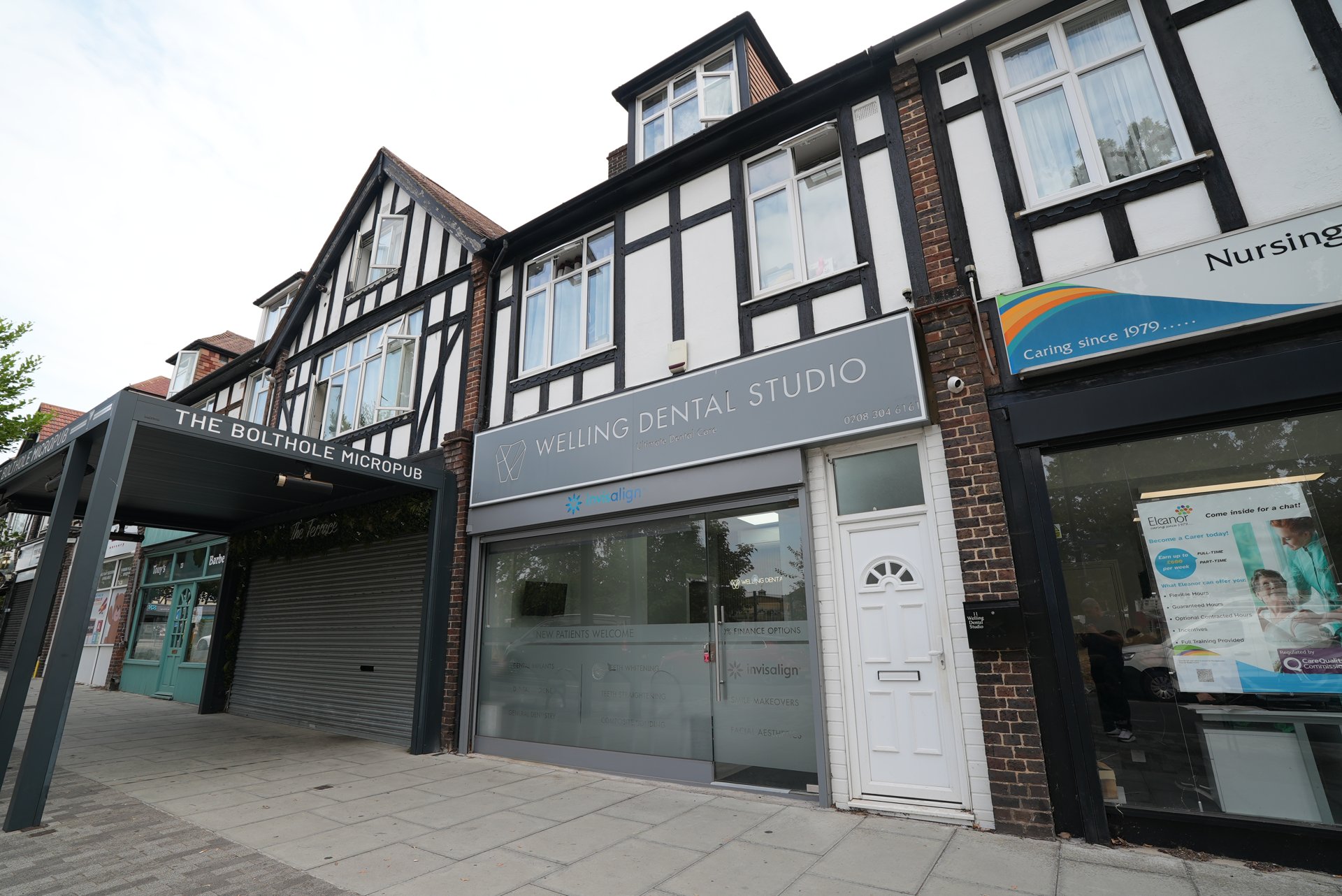 Entrance to Welling Dental Studio